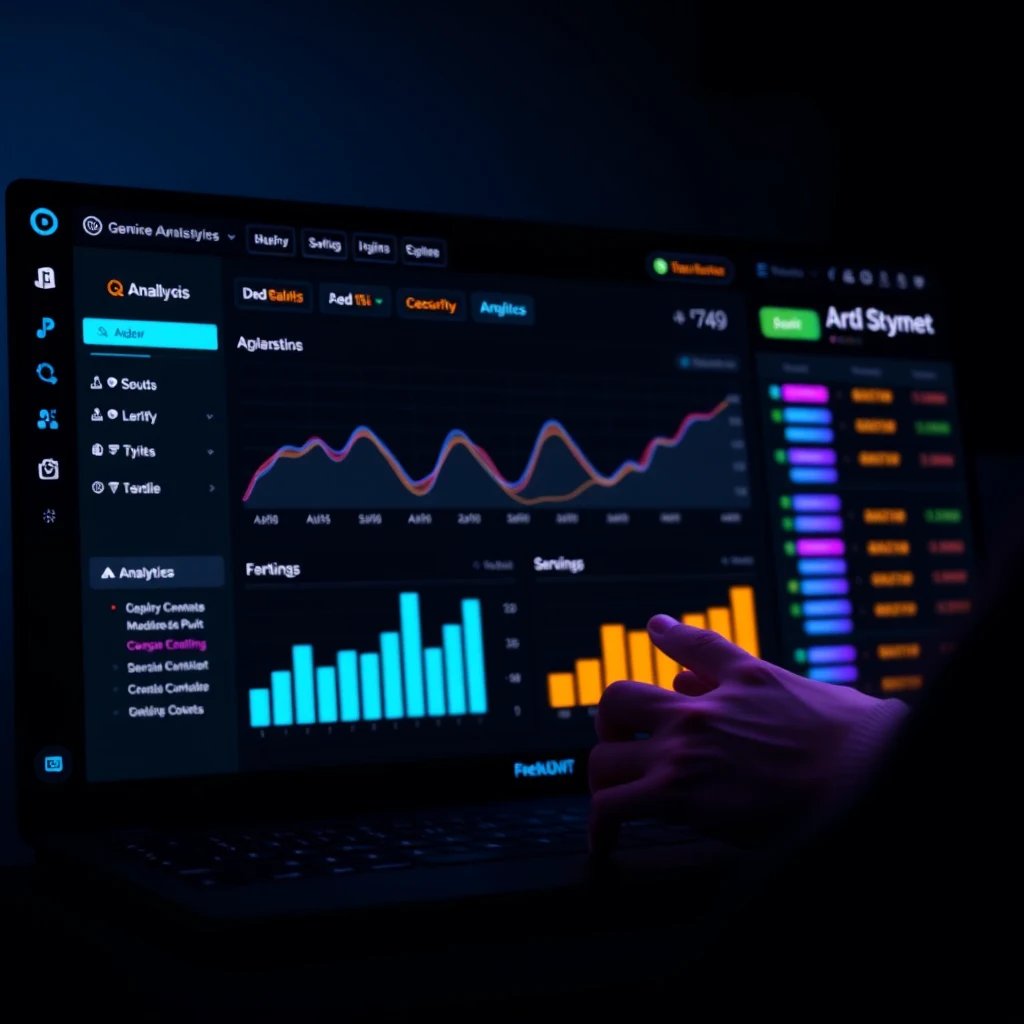 Gaming analytics dashboard connected to multiple platforms